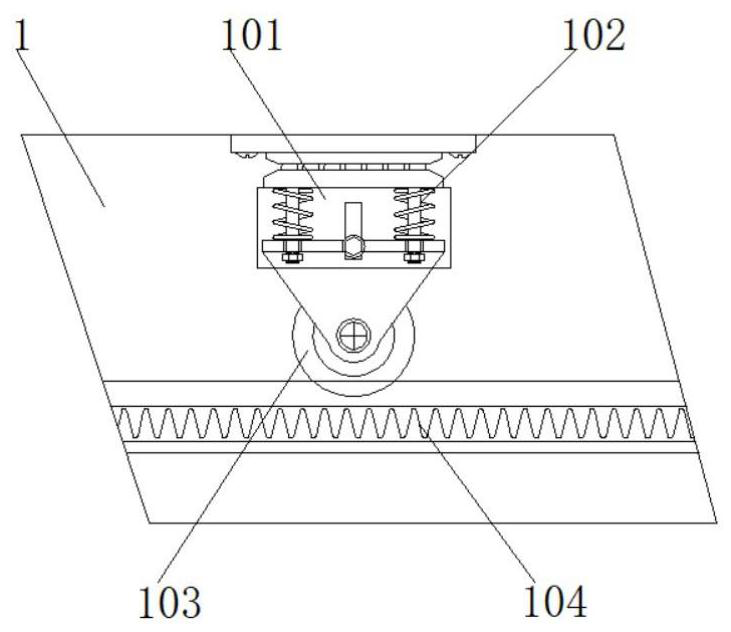 Mounting device for automatic door and window