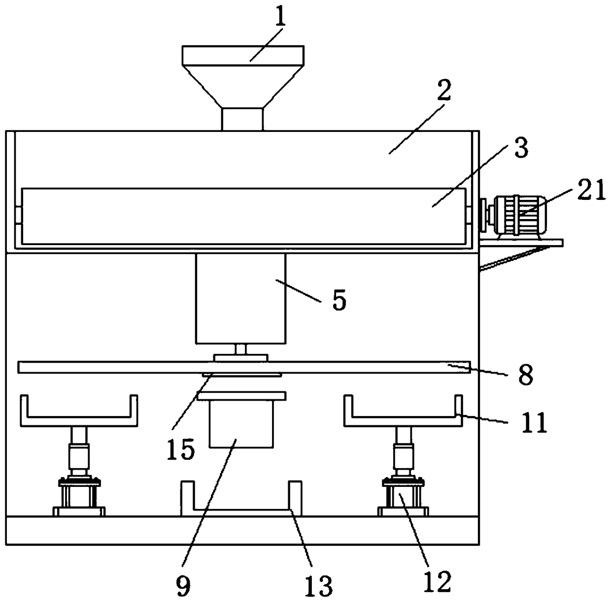 Bagging machine for fragrant pear