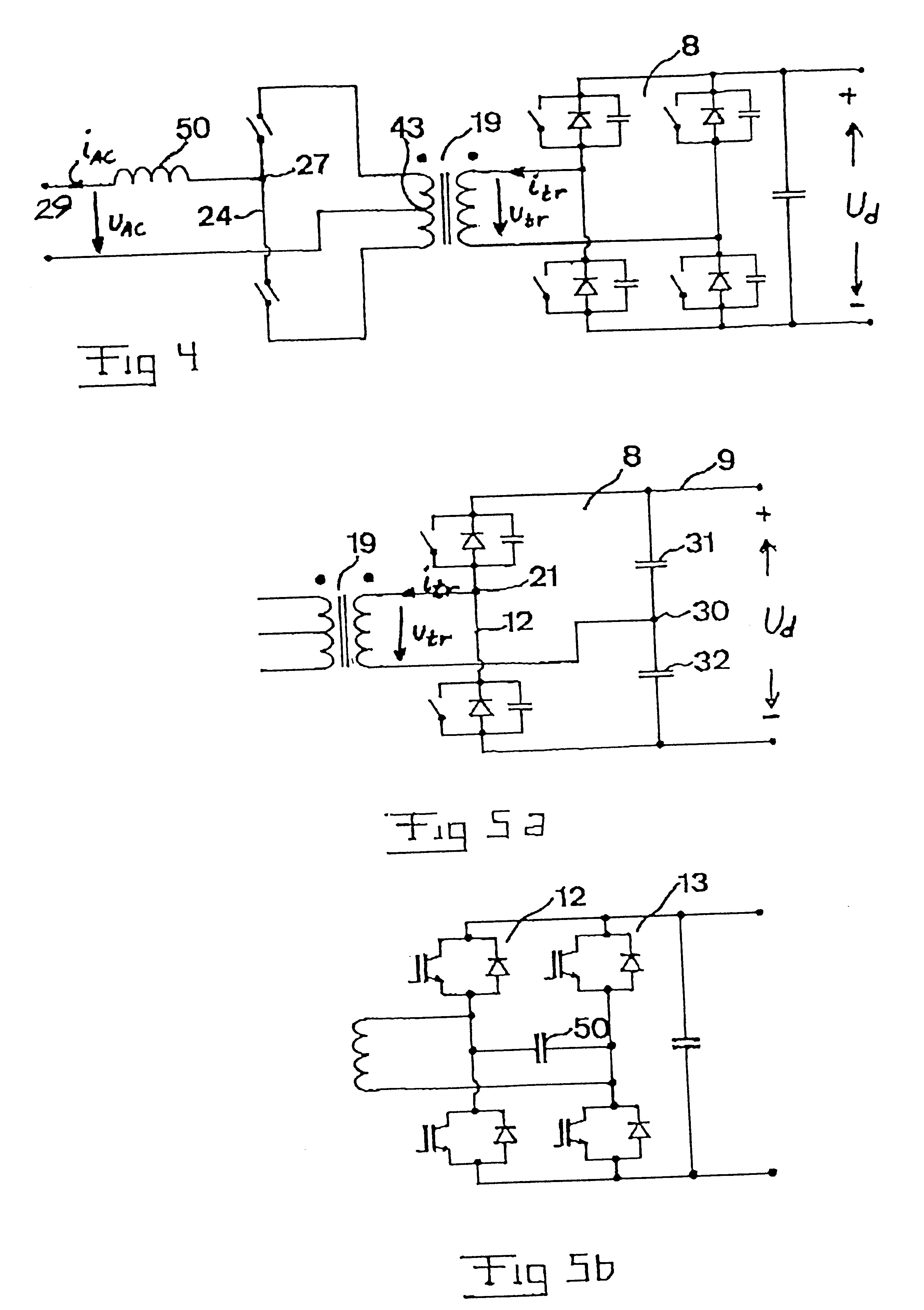 Apparatus and a method for voltage conversion