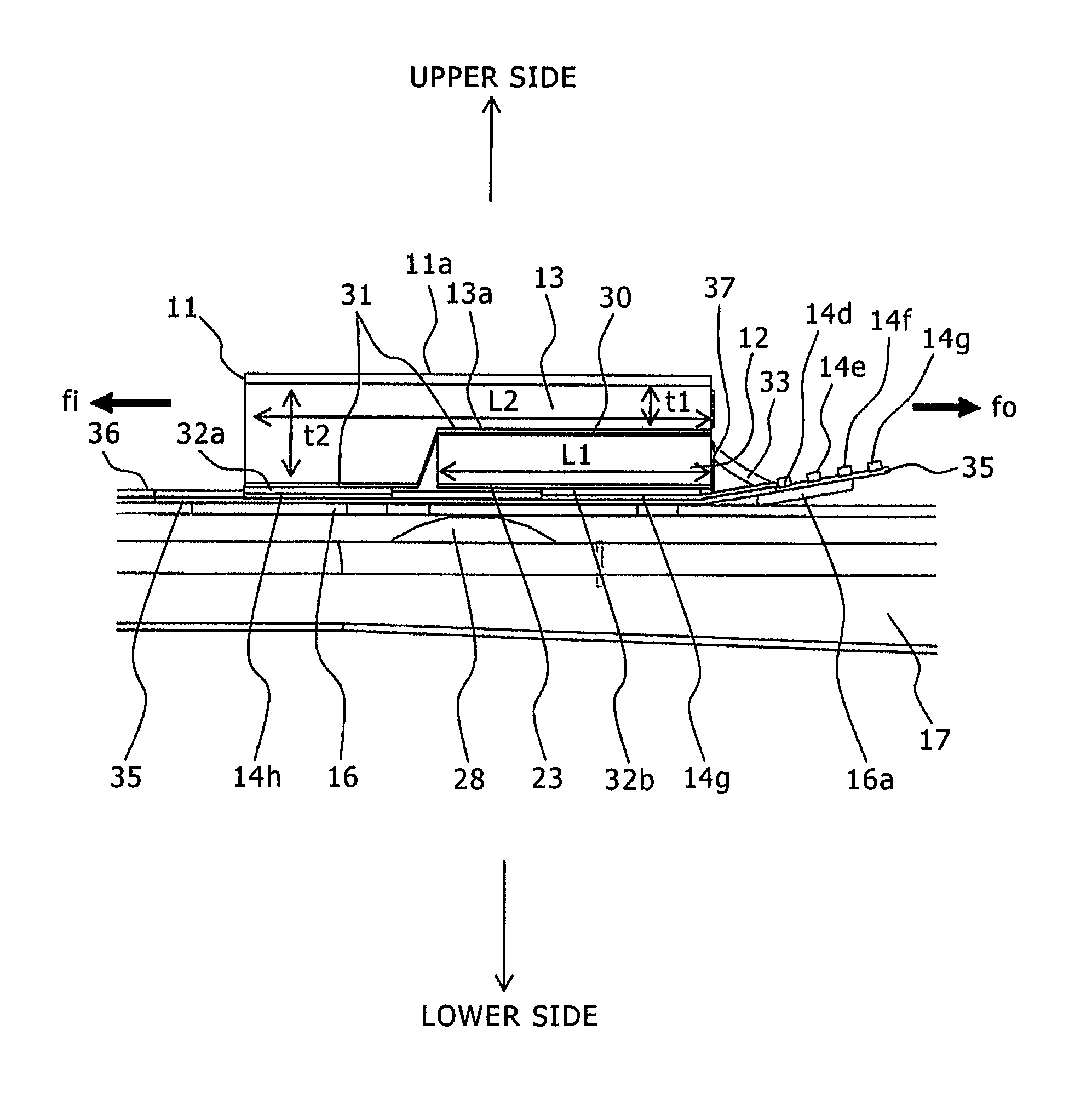 Head-gimbal-assembly capable of inhibiting effects of deterioration in lateral balance of heat-assisted magnetic recording head