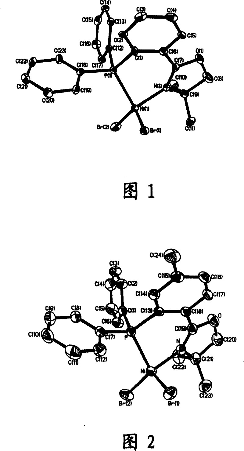 Transition metal catalyst of polymerized ethene agent, prepartion method and application