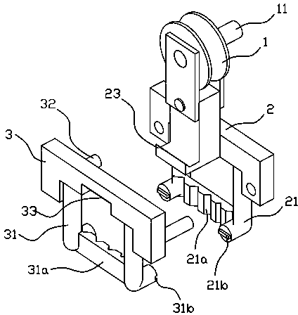 Tuna lifting bloodletting integrated machine