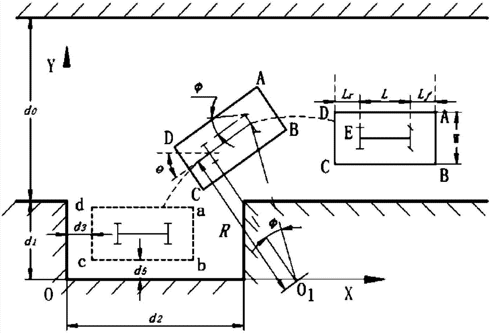 Parallel parking method based on three-order arctan function model