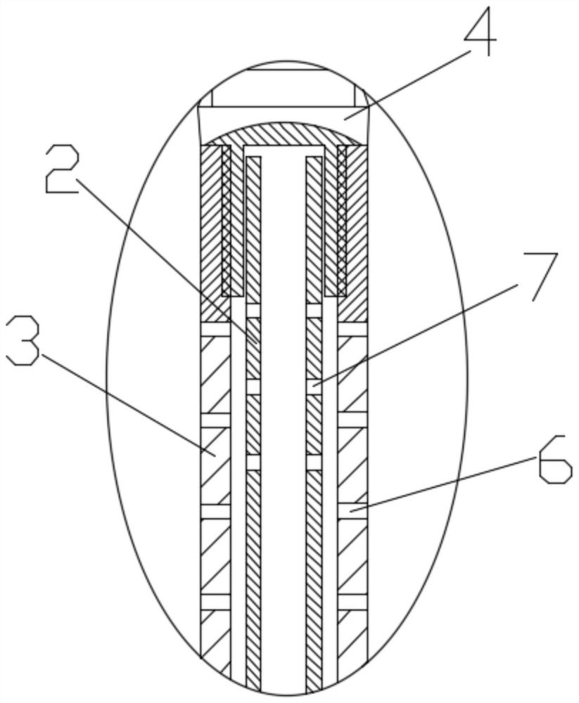 Device for automatically taking coconut water and using method of device