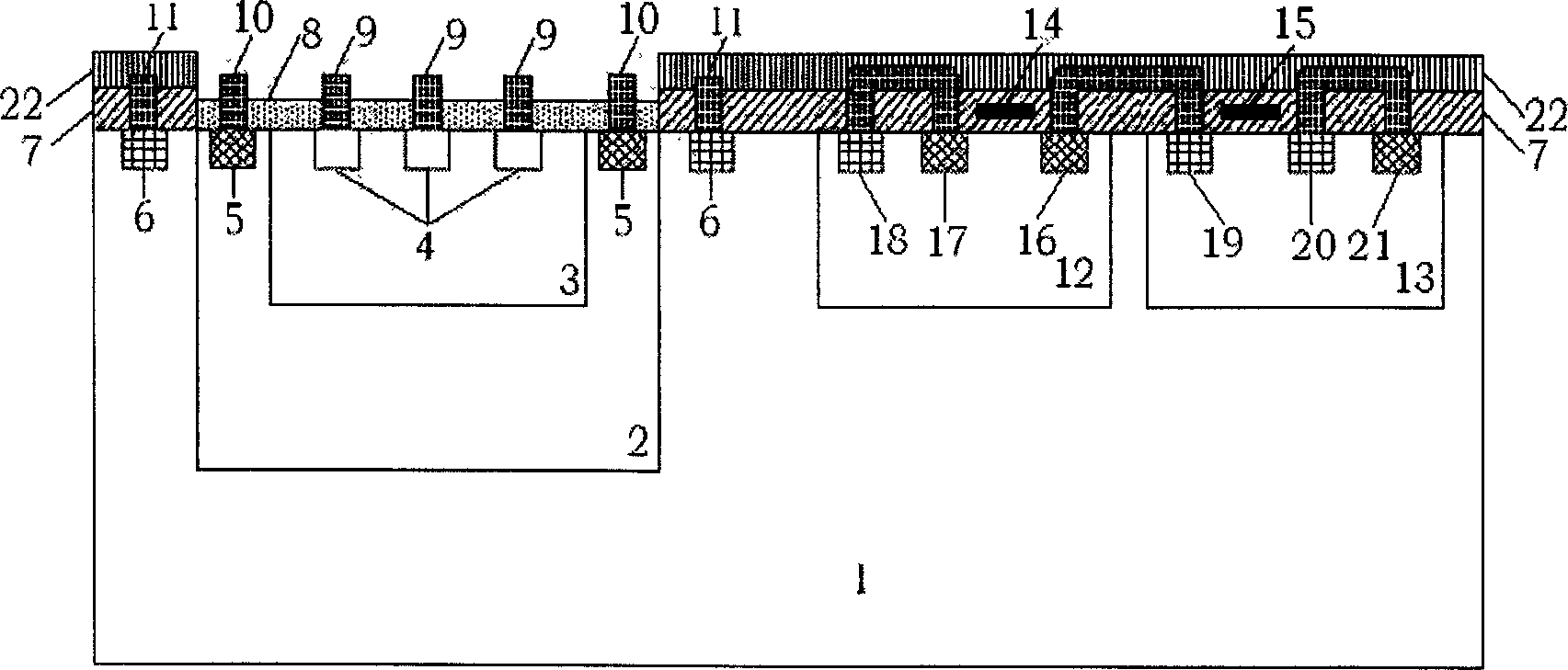 CMOS photoelectric integrated receiver with pre-equalizing circuit