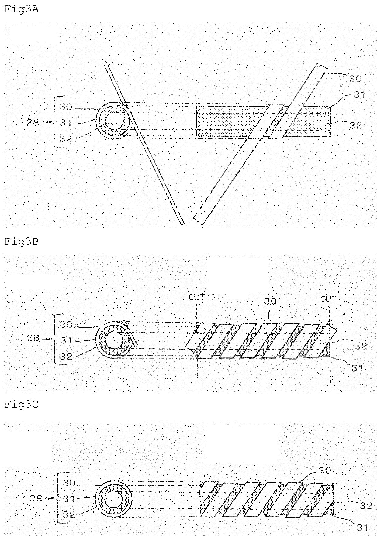 Heat dissipating structure and battery provided with the same