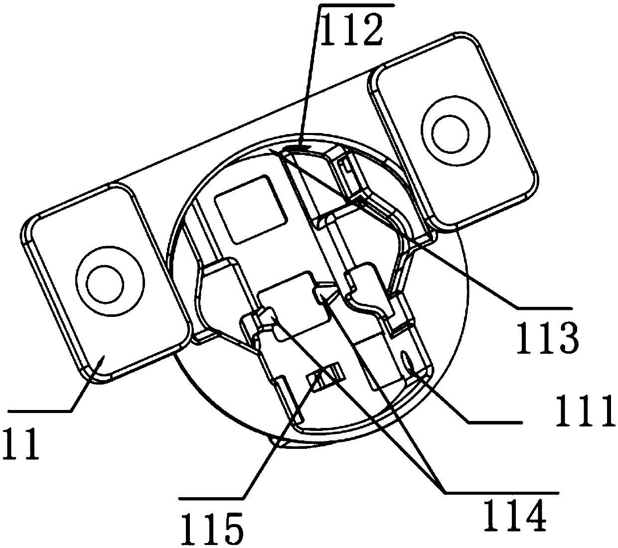 American-style damping hinge