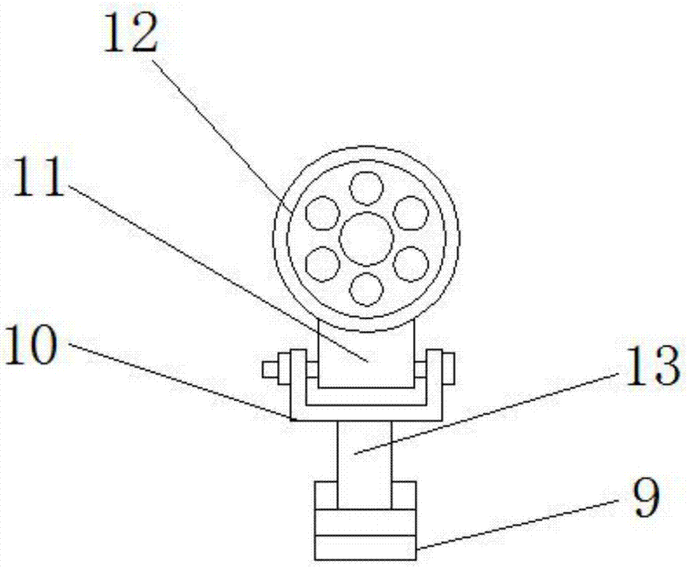 Novel box-type illumination lamp