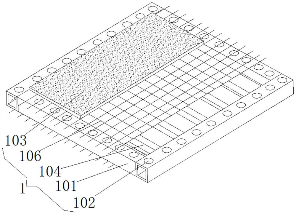 Fabricated prefabricated wall panel, floor slab and connecting structure of fabricated prefabricated wall panel and floor slab