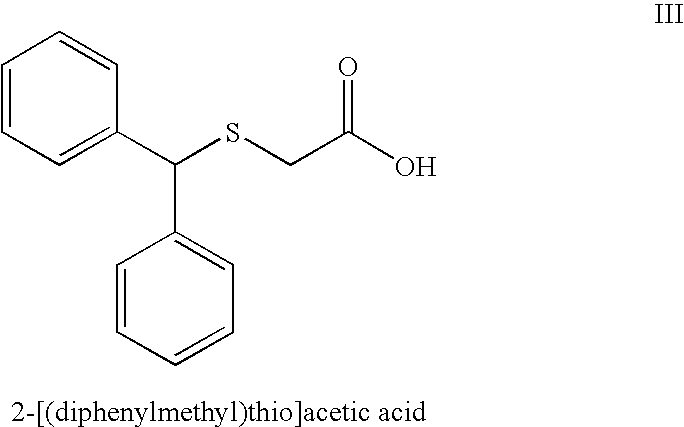 Process for the preparation of 2-[(diphenylmethyl) thio] acetamide