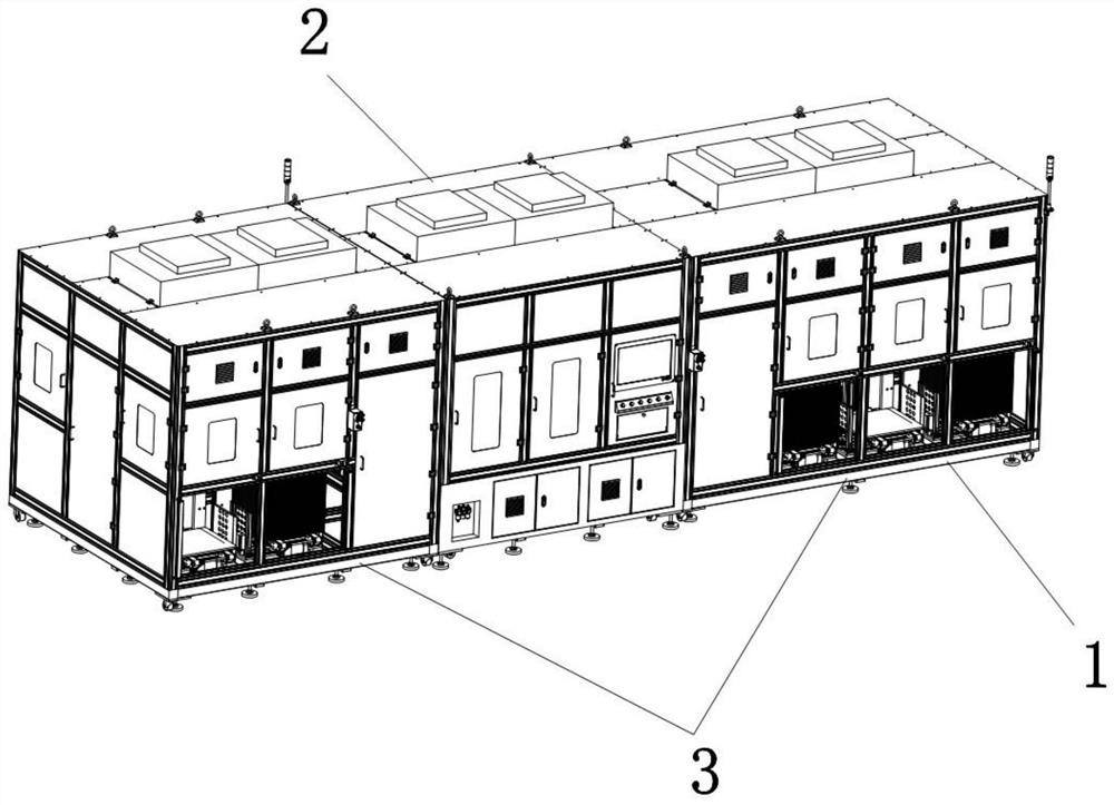 Novel automatic optical detection equipment for appearances of display panels