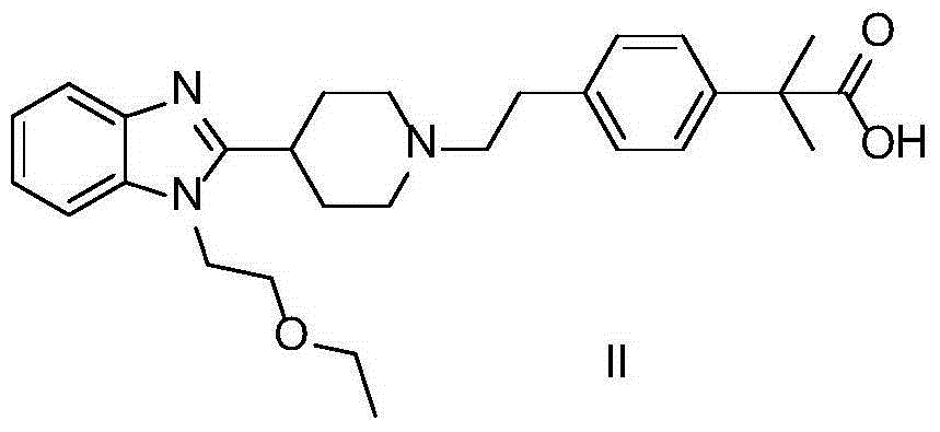 Bilastine intermediate and preparation and purification methods therefor