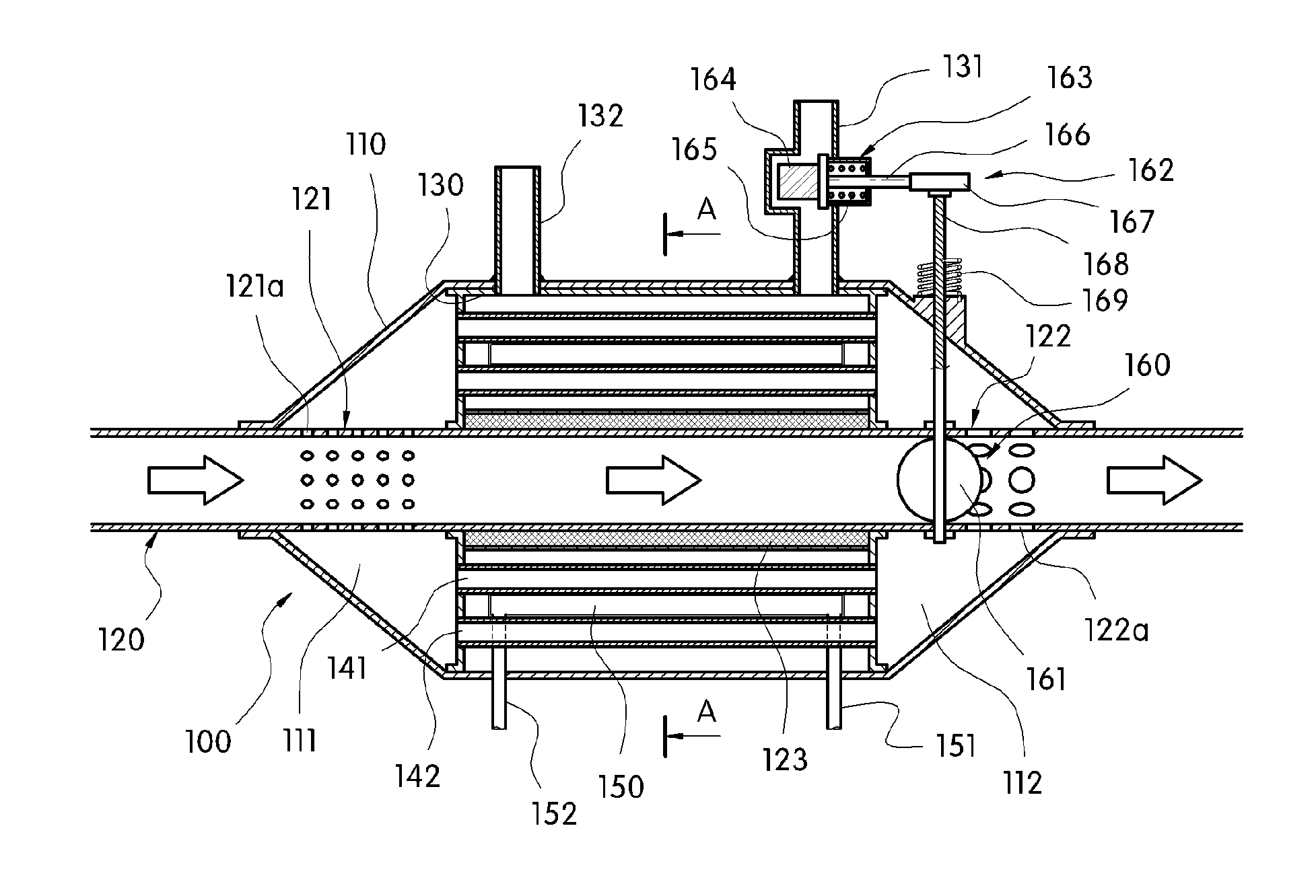 Exhaust heat recovery device