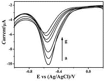 A preparation method of an electrochemical sensor for detecting polycyclic aromatic hydrocarbons