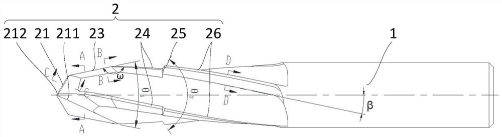 Compound cutter for non-metal composite material