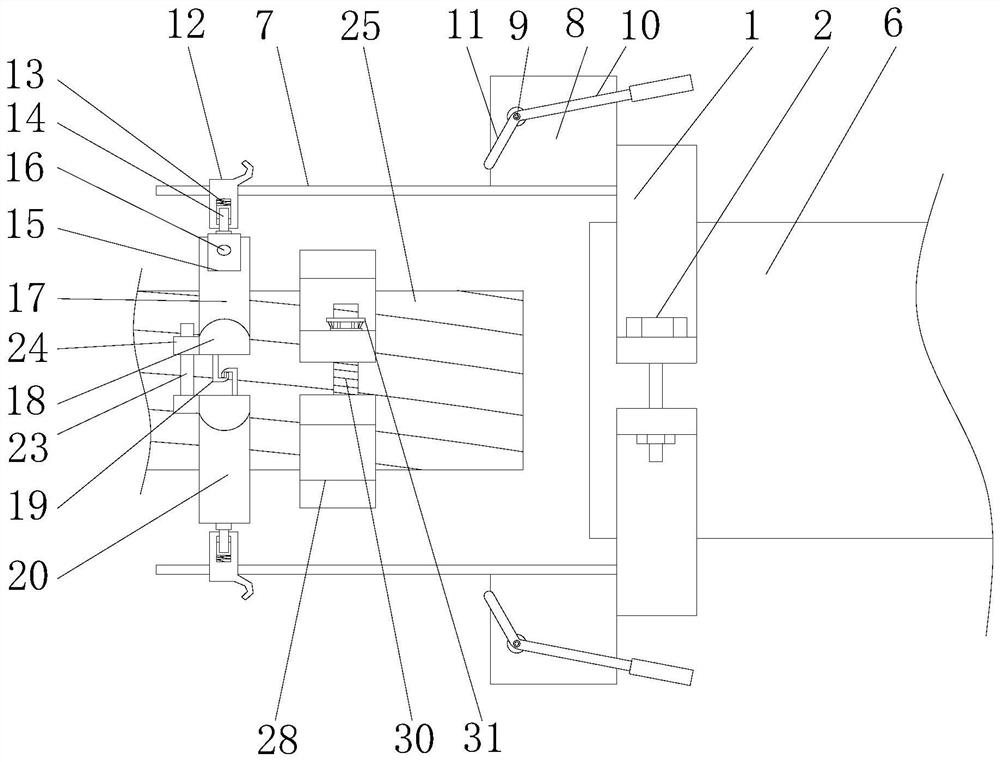 A crimping device for steel-cored aluminum stranded wire