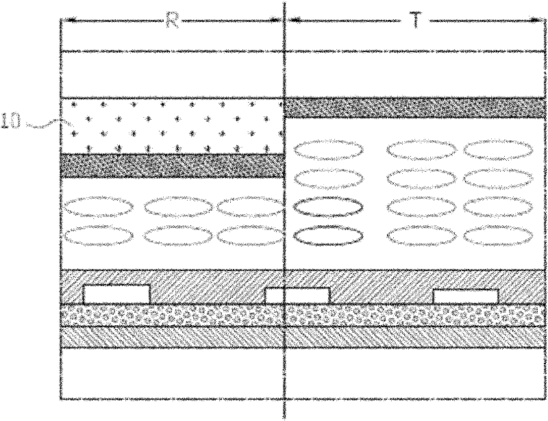 Transflective fringing field switching type liquid crystal display and manufacturing method thereof