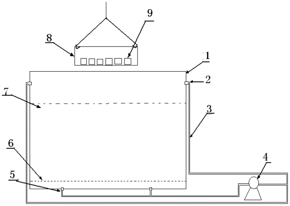 Silicon block crushing method