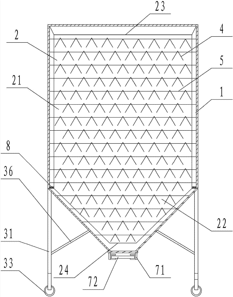 Fruit air-drying device