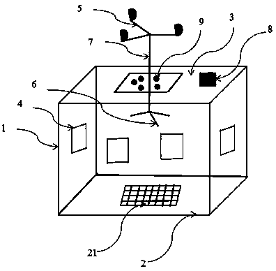 Cordyceps sinensis ascospore collection device and using method thereof