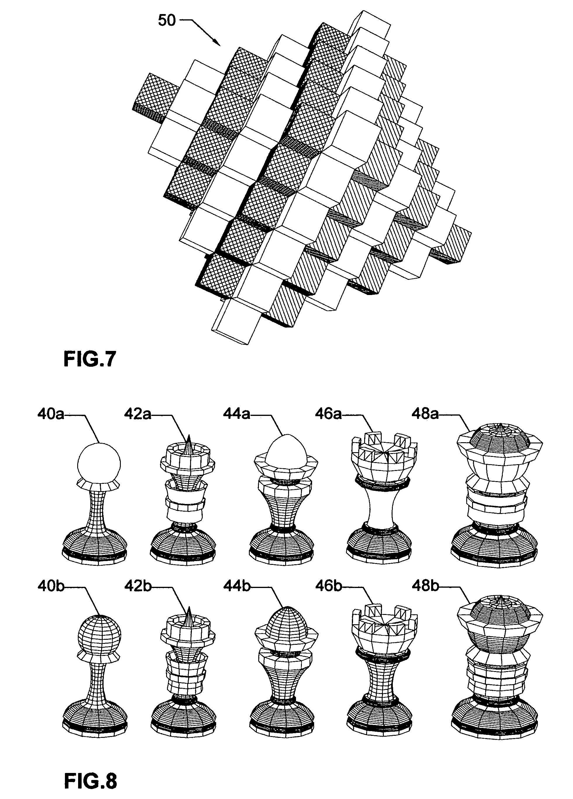 OCTATRIX(TM) -strategy game apparatus and method of play