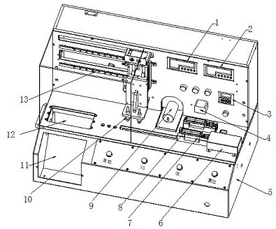 Automobile atmosphere lamp detecting and sorting device