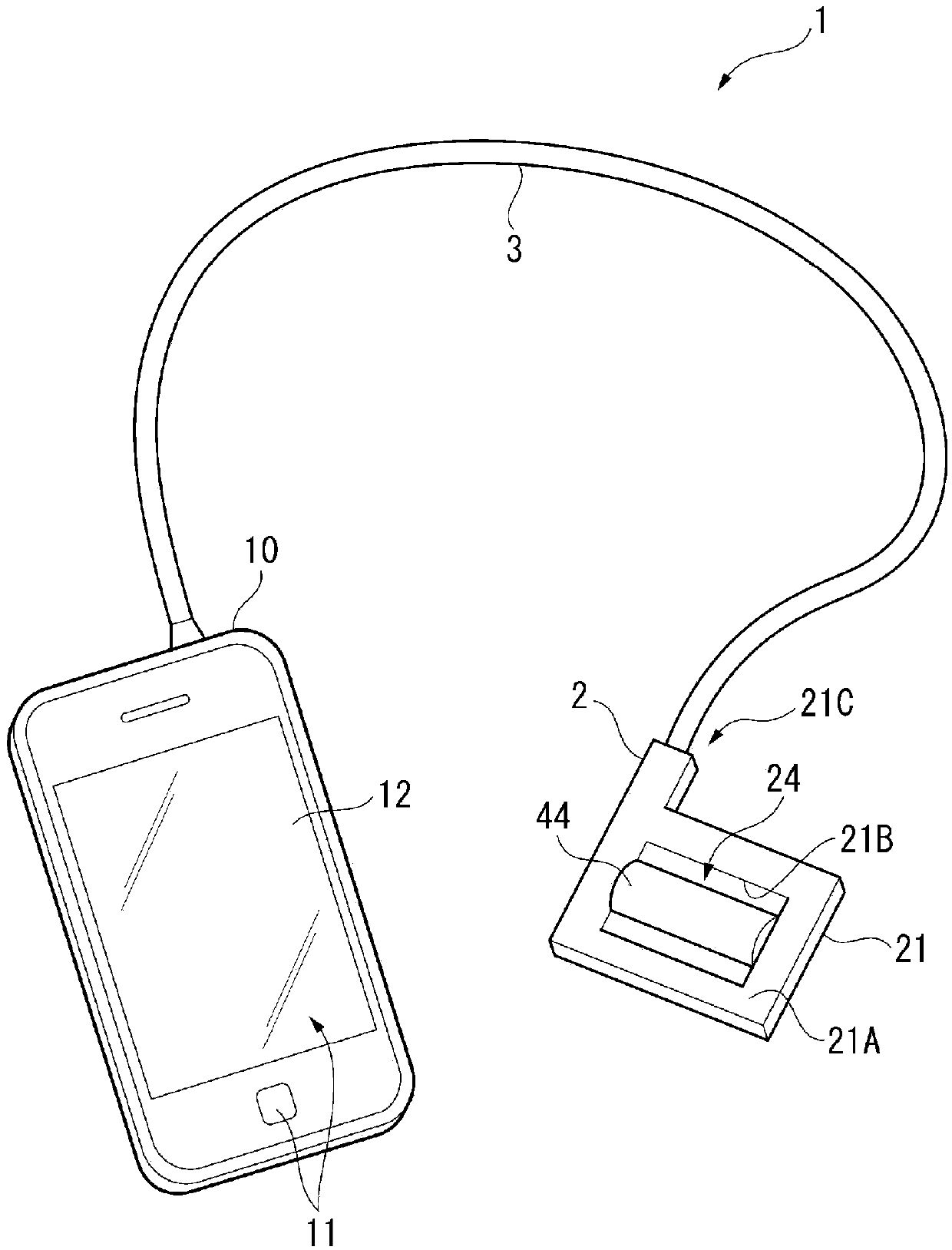 Ultrasonic device, ultrasonic module, and ultrasonic measuring device