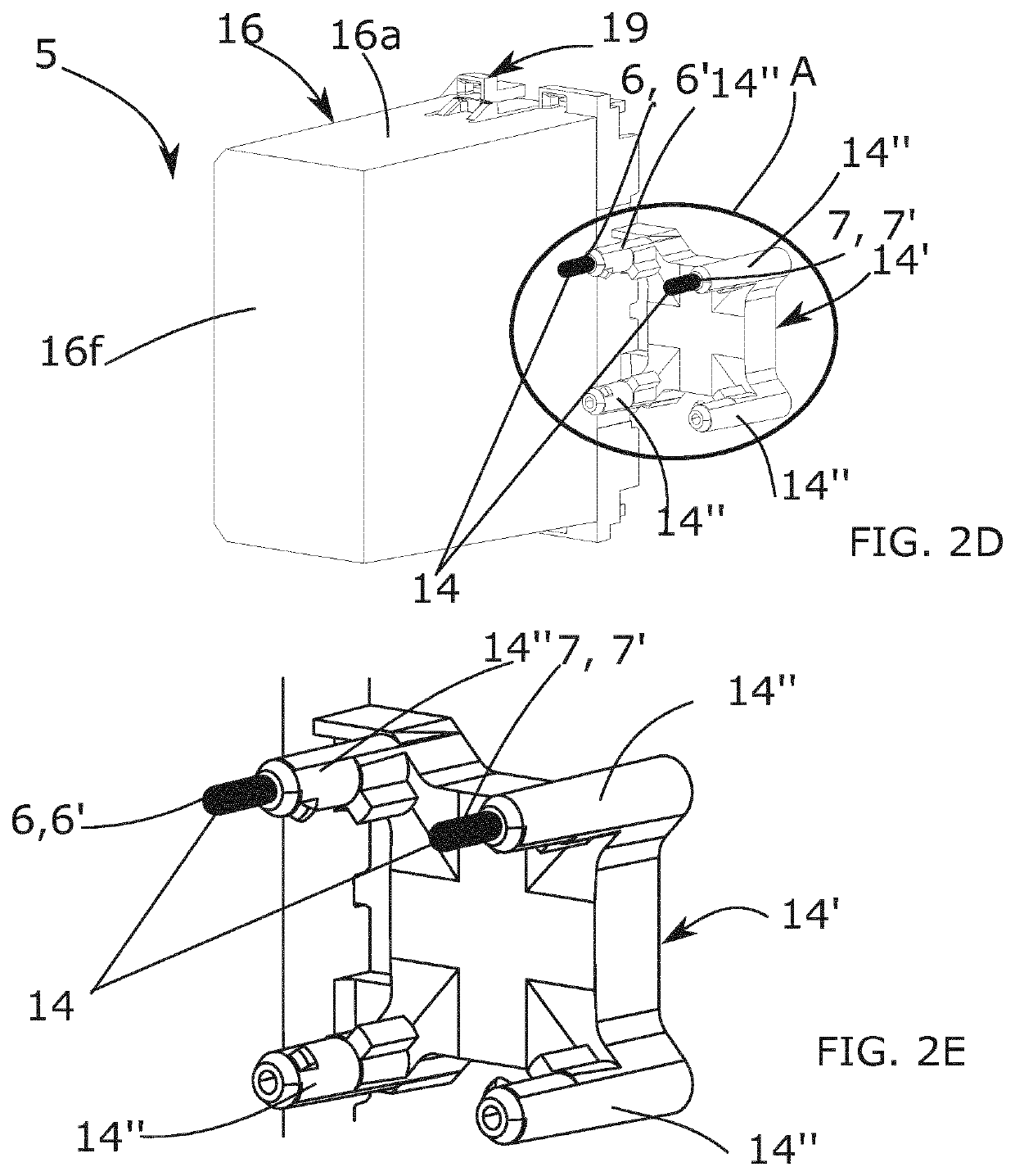 Electrical equipment and additional functional module associated therewith