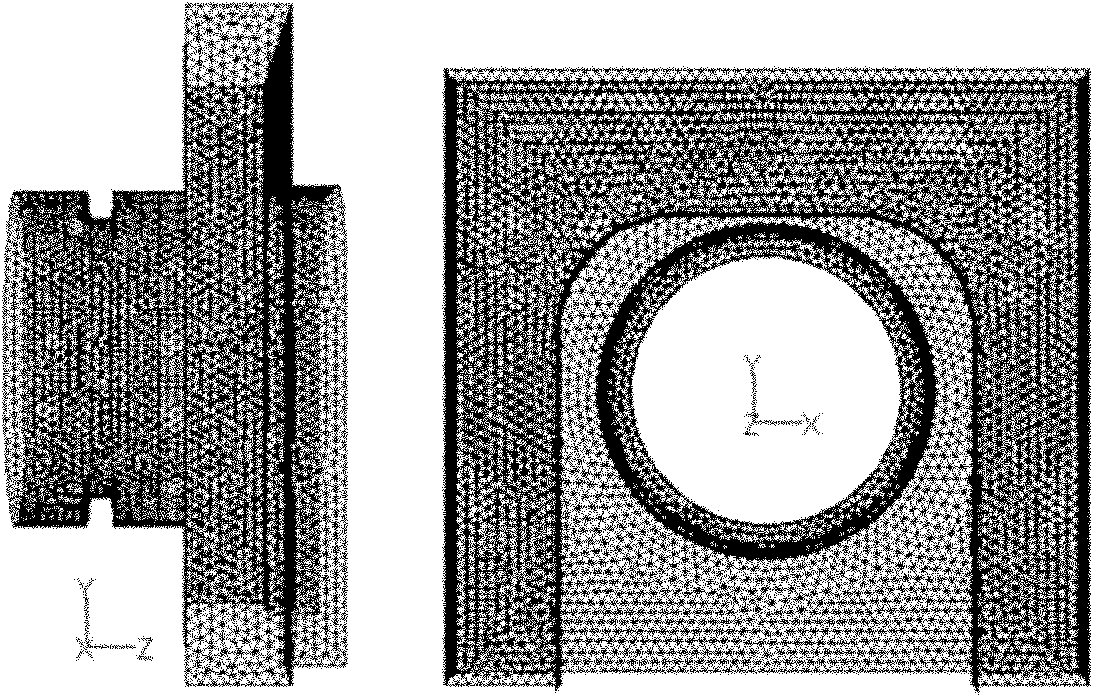 Air curtain design method for sealing transmission channel in laser