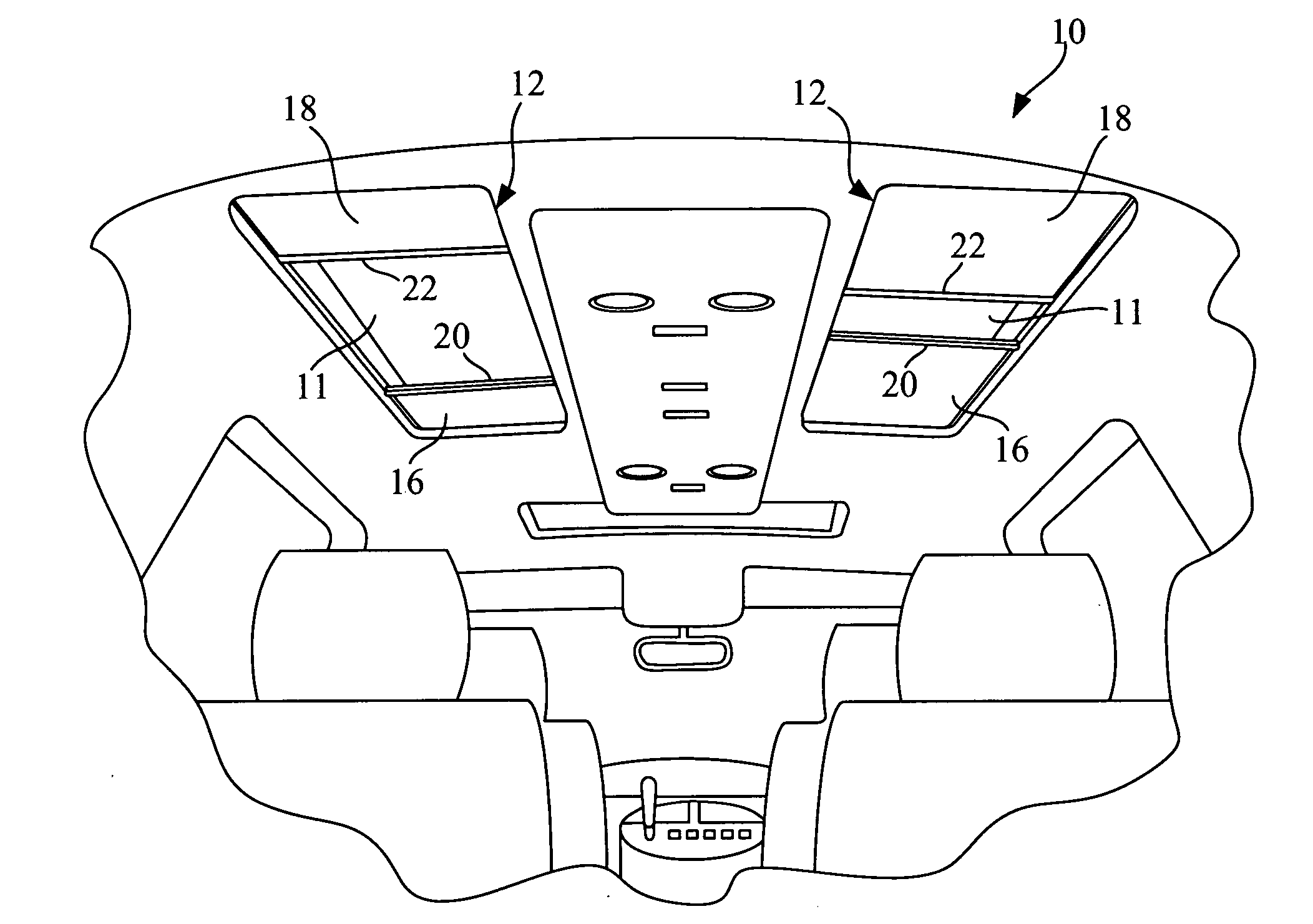 Vehicle window interior shade assembly