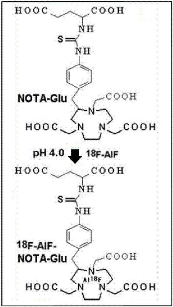 Synthesis method of &lt;18&gt;F-labeled amino acid polypeptide drugs and kit