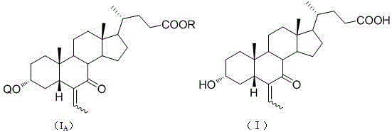 Method for preparing obeticholic acid intermediate