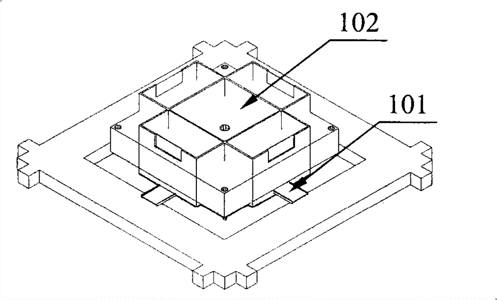 Method for lifting, hanging and installing frames of anti-vibration device for buildings
