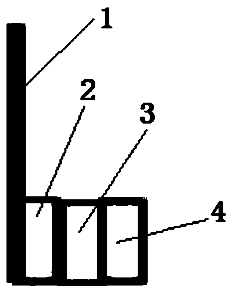 Cuprous oxide/cuprous sulfide/nickel sulfide three-layer photoelectrode and preparation and application thereof