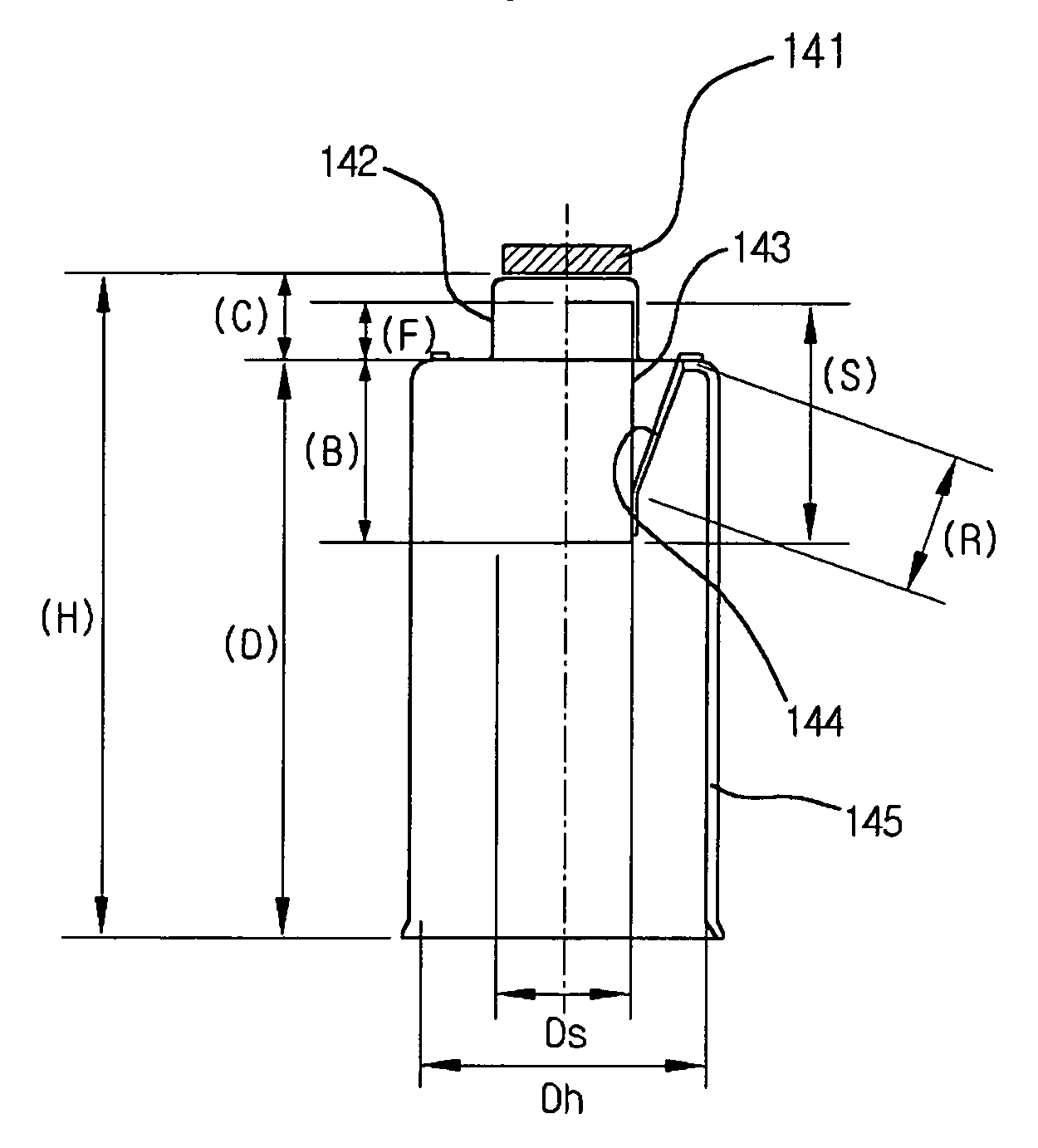 Cathode structure for color cathode ray tube