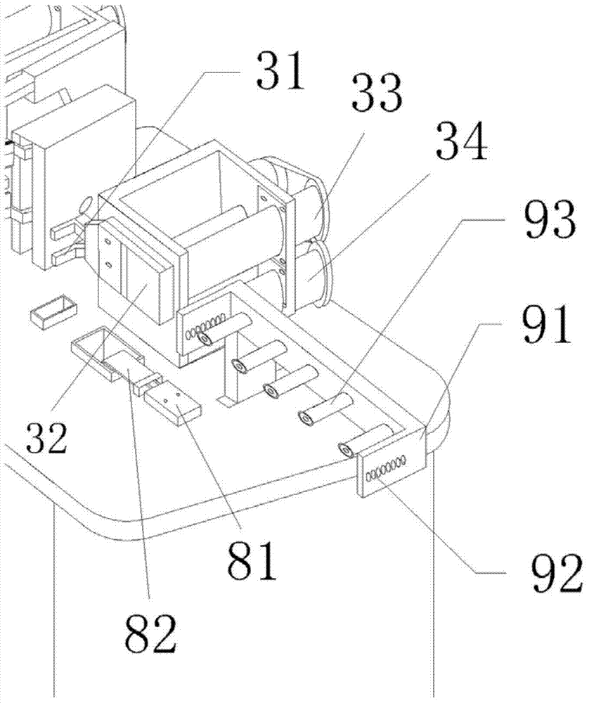 Full automatic wire cutting and peeling double-headed tin adhering machine and use method thereof