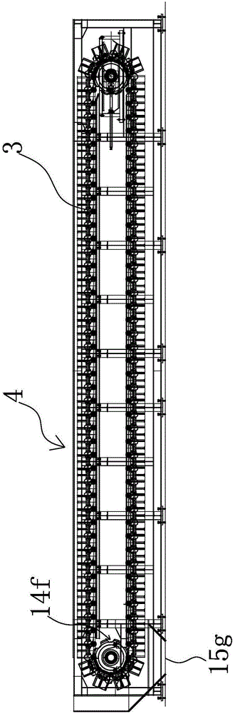 Continuous calcium carbide furnace discharging collecting and unloading system