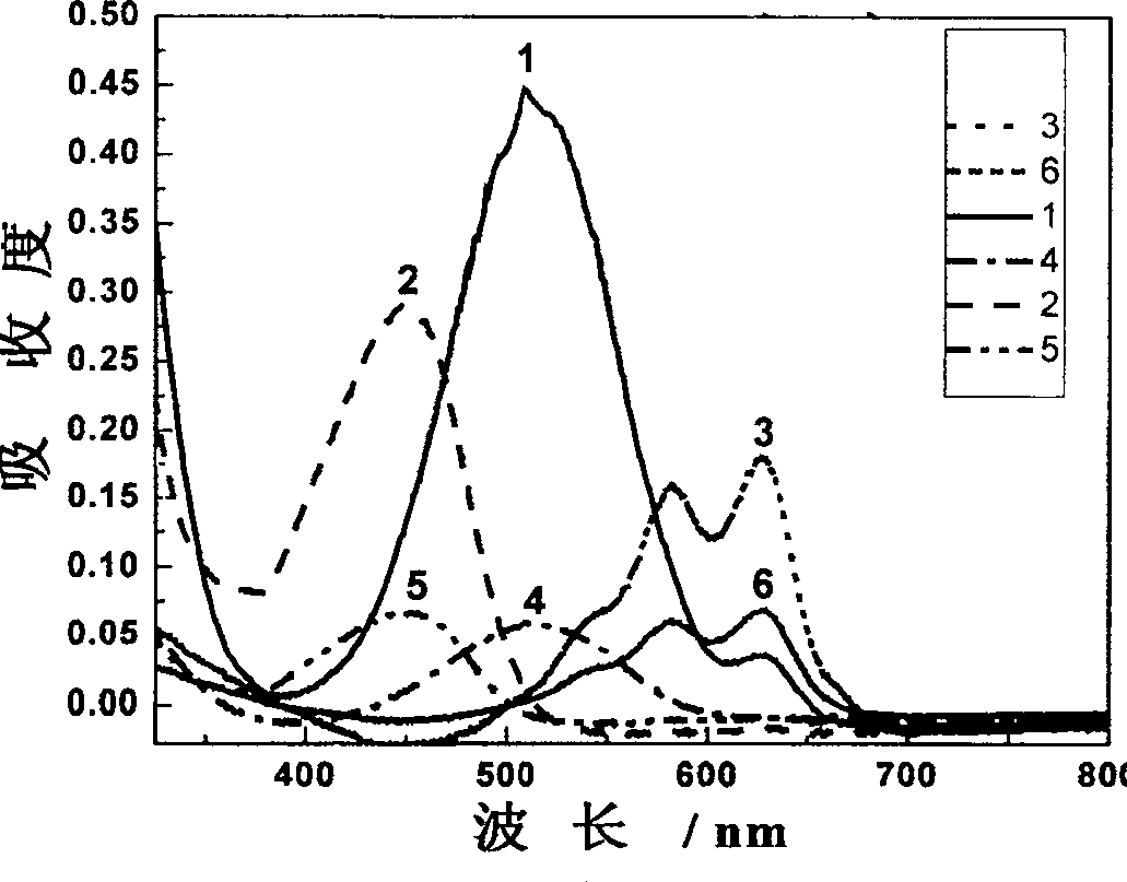 Method for preparing nano pigment water-borne dispersion