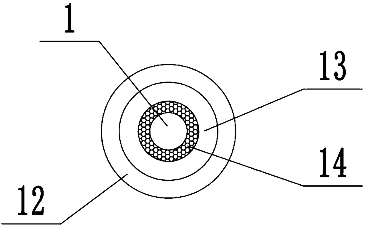 Power transmitting tower with automatic cleaning function