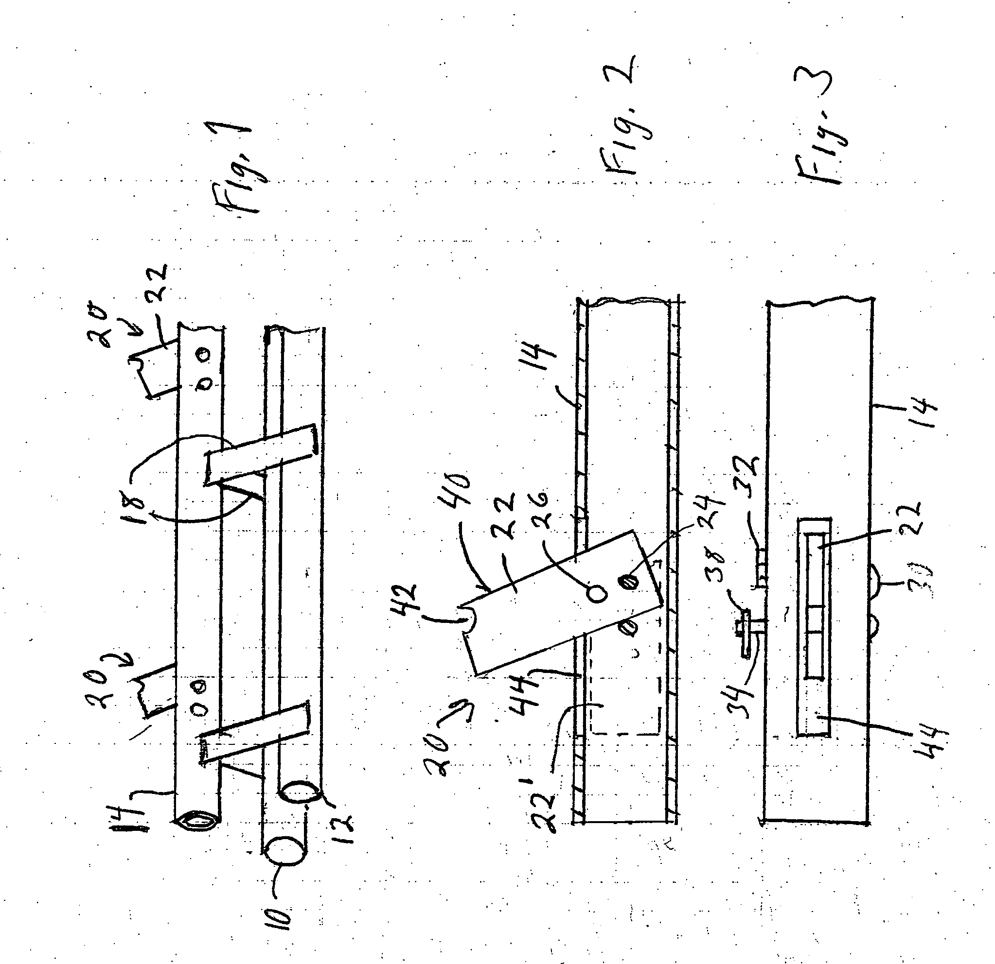 Apparatus for storing lengths of pipe