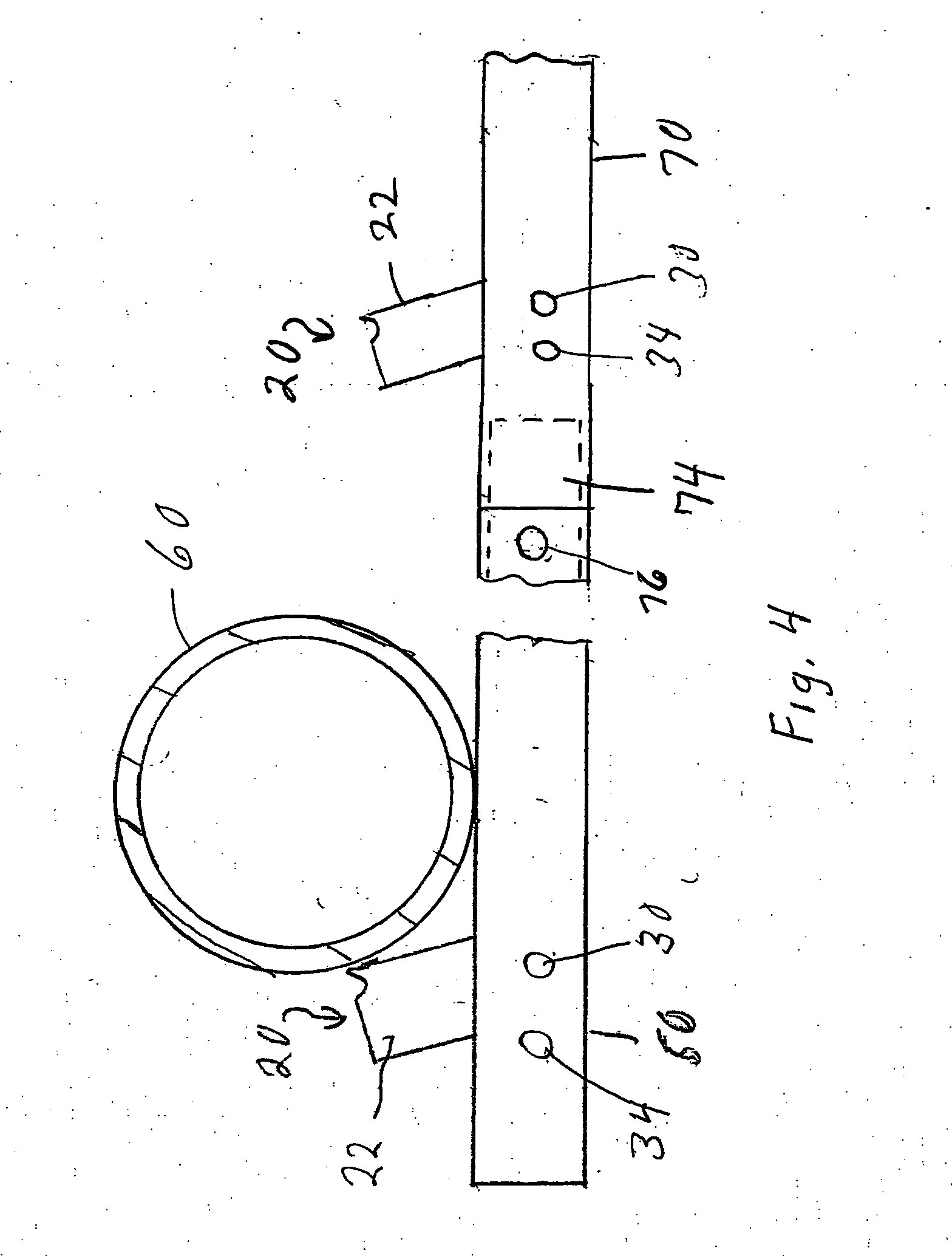 Apparatus for storing lengths of pipe