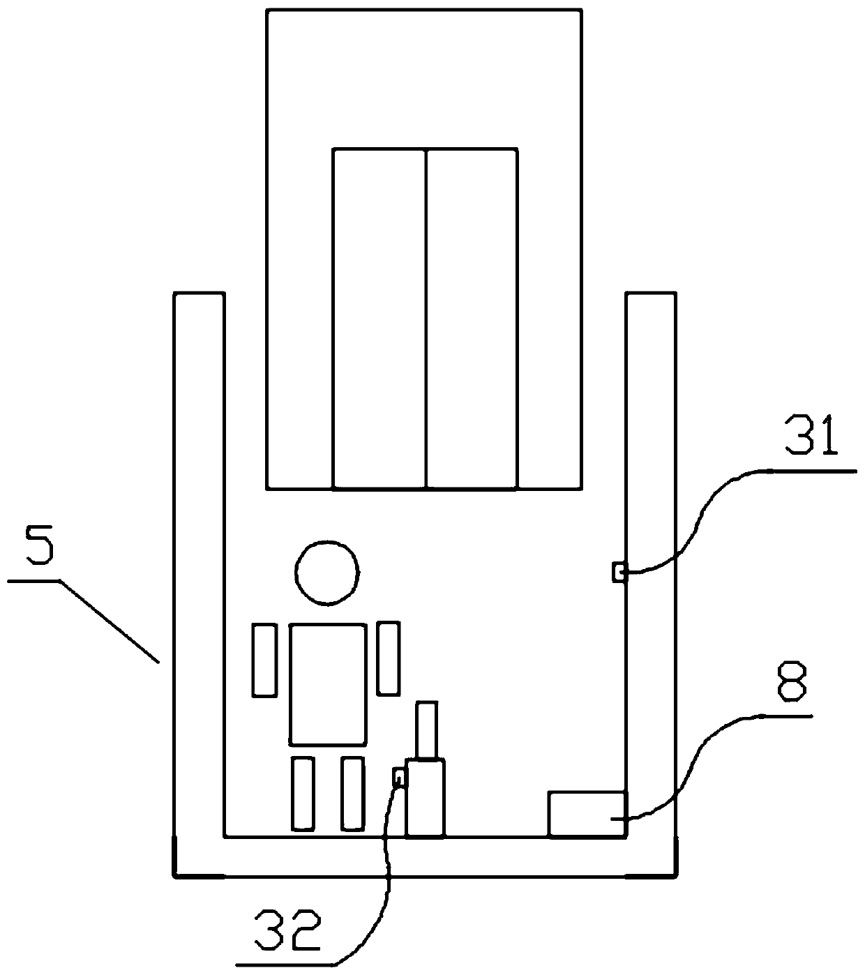 Elevator repairing and protecting system based on image recognition