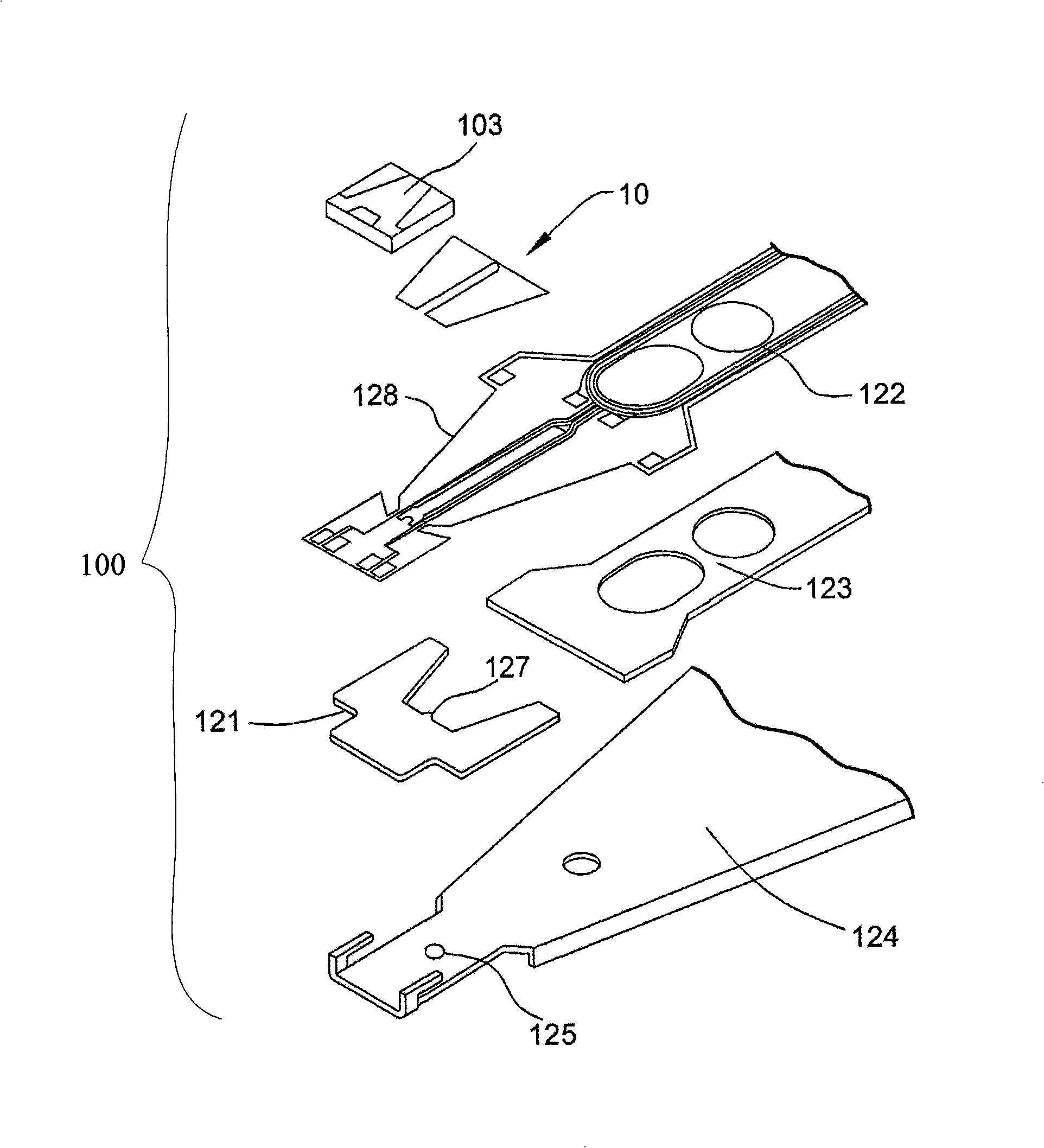 Magnetic folding head combination having balance weight, magnetic disc drive unit and manufacturing method therefor