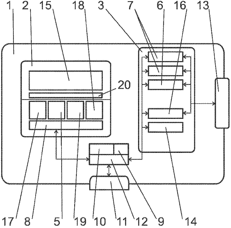 A payment terminal using a mobile communication device, such as a mobile phone