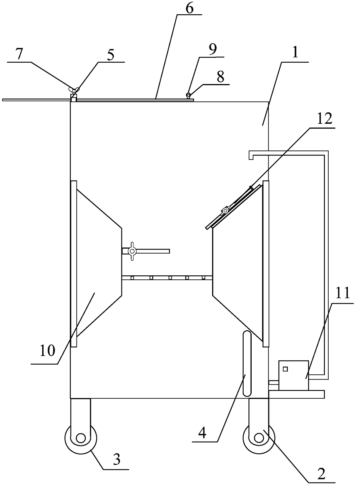 Unfreezing device