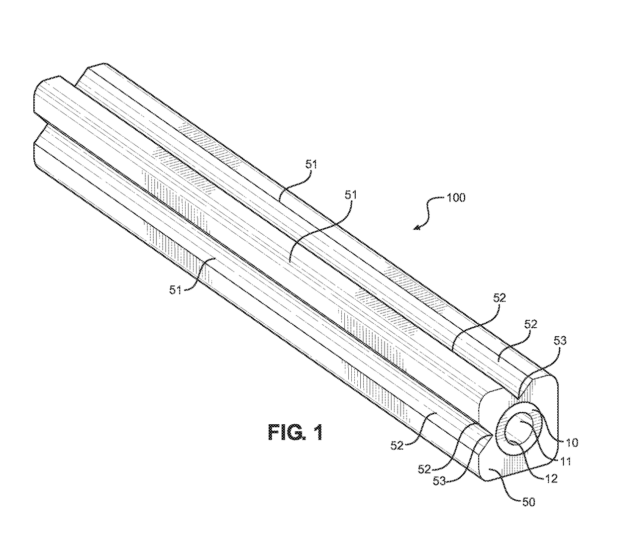 Method and Apparatus for Encapsulating Tubing with Material Having Engineered Weakened Portions