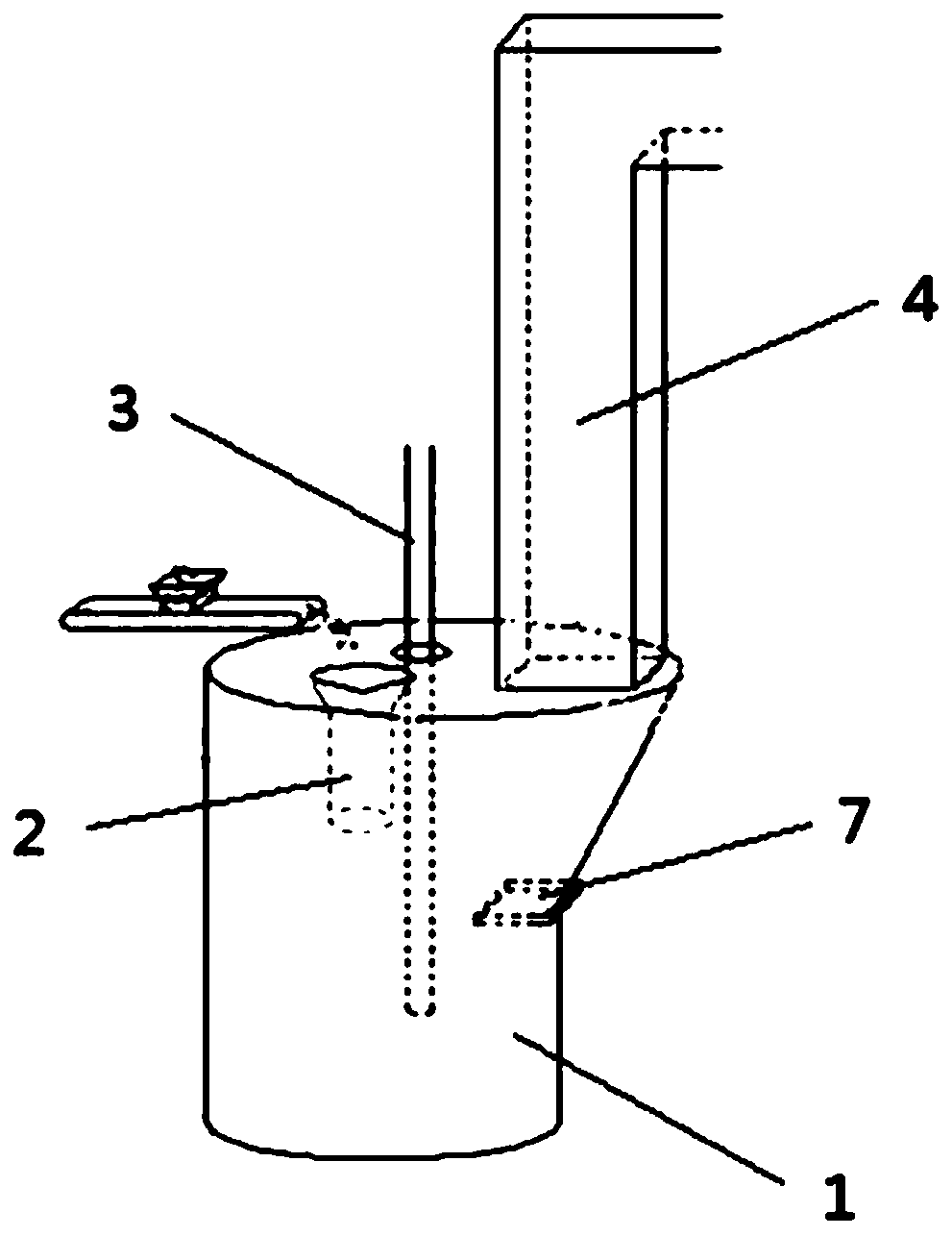 Copper smelting method capable of reducing dust content of flue gas by using molten bath of isa furnace