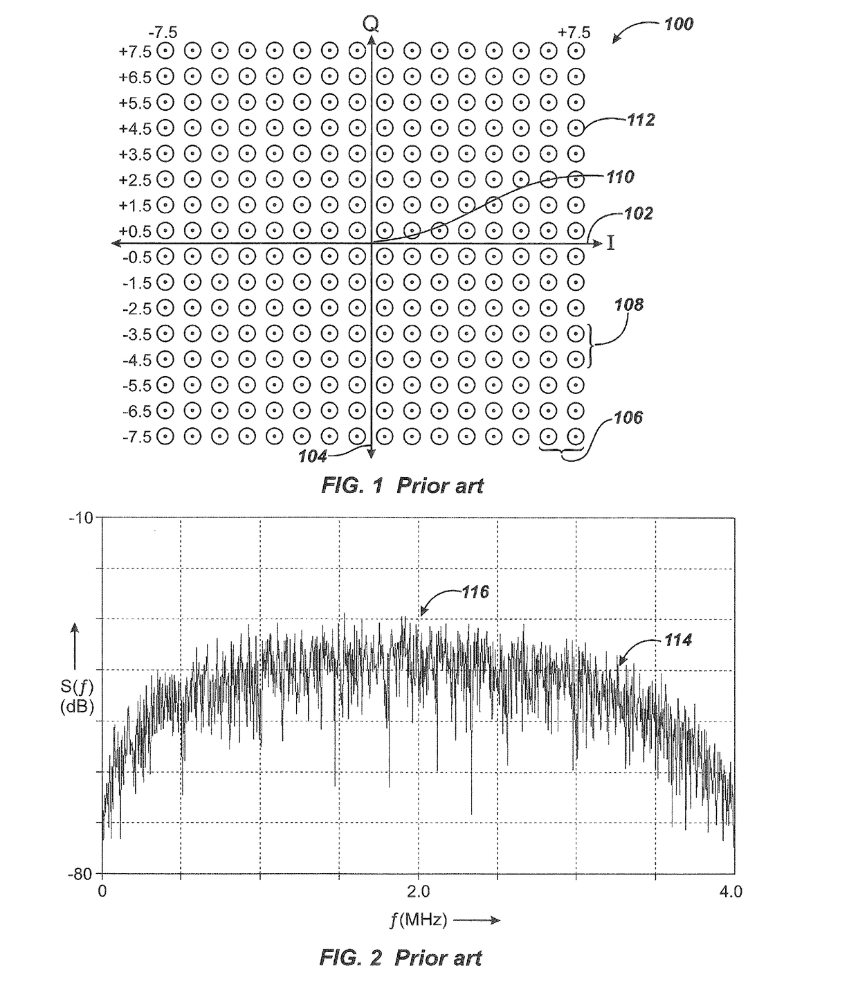 Method and apparatus for high-speed data transfer employing self-synchronizing quadrature amplitude modulation