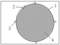 A method for repairing aquaculture water body with deformed floating bed for solidifying bacteria and deformed floating bed