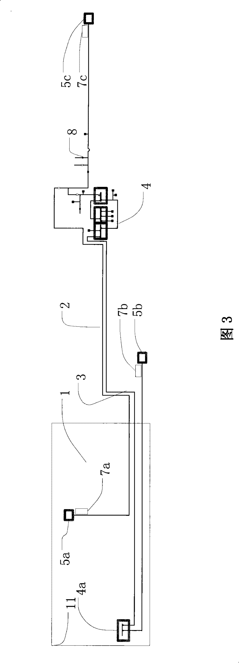 Electric power scheduling simulation system electric network display process
